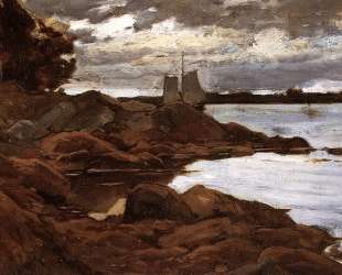 Close of Day on the Maine Shore — Уиллард Меткалф