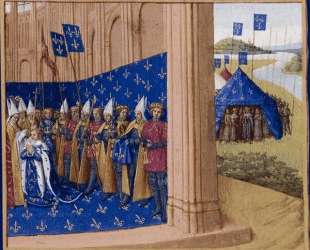 Coronation of Lothair — Жан Фуке