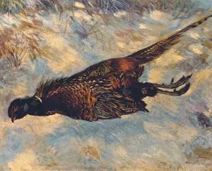 Dead Pheasant in the Snow — Пьер Огюст Ренуар
