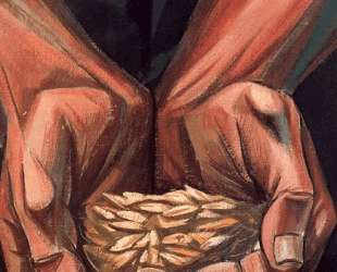 DETAIL OF MURAL OF HUMAN RIGHTS. THE SEEDS THAT GIVE THE FRUIT 1953 — Вела Дзанетти
