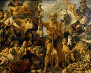 Diogenes Searching for an Honest Man — Якоб Йорданс