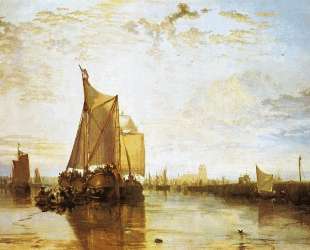 Dort, the Dort Packet Boat from Rotterdam Bacalmed — Уильям Тёрнер