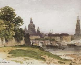 Дрезден. Мост Августа — Иван Шишкин