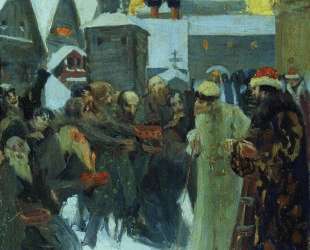 Выход царя Ивана Грозного — Борис Кустодиев