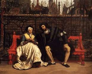 Faust and Marguerite in the Garden — Джеймс Тиссо