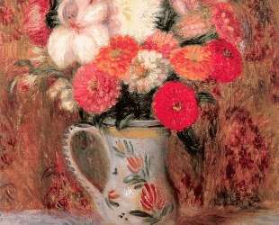 Flowers in a Quimper Pitcher — Уильям Джеймс Глакенс