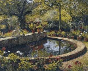 Fountain in My Garden — Анри Мартен