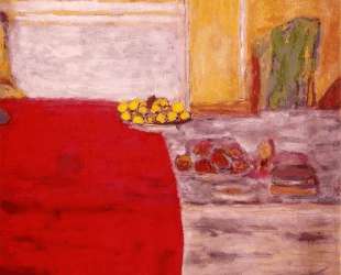 Fruit on the red carpet — Пьер Боннар