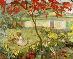 Garden with Red Tree — Пьер Боннар