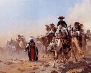 General Bonaparte with his Military Staff in Egypt — Жан-Леон Жером