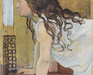 Girl at the Window — Фердинанд Ходлер