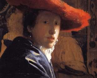 Girl with the red hat — Ян Вермеер