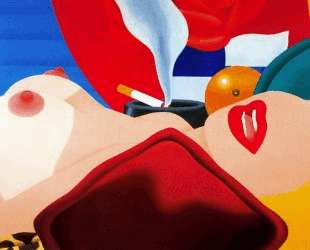 Great American Nude No. 99, 1968 (oil on canvas) — Том Вессельман