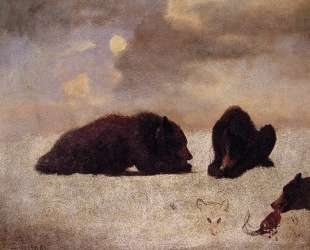 Grizzly Bears — Альберт Бирштадт