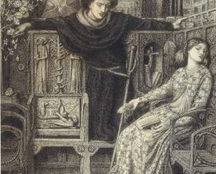 Hamlet and Ophelia — Данте Габриэль Россетти