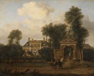 Harteveld house on the Vecht in Utrecht — Адриан ван де Вельде
