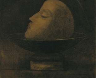 Head of a martyr — Одилон Редон