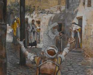 Healing of the Lepers at Capernaum — Джеймс Тиссо