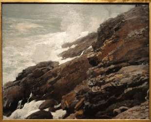 High Cliff, Coast of Maine — Уинслоу Хомер