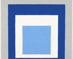 Homage to the Square: Blue, White, Grey — Джозеф Альберс