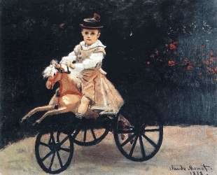 Жан Моне на лошадке — Клод Моне