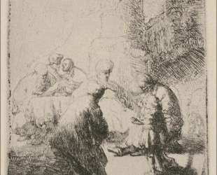 Jesus Disputing with the Doctors — Рембрандт