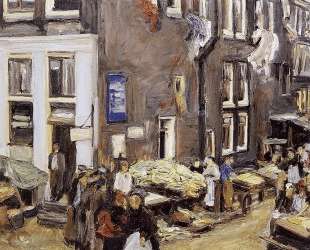 Jewish quarter in Amsterdam — Макс Либерман