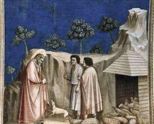 Joachim among the Shepherds — Джотто