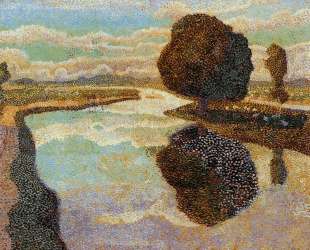 Landscape with canal — Ян Тороп