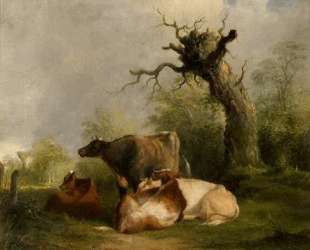 Landscape with Cattle — Уильям Шайер