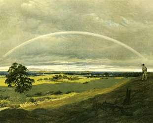 Landscape with rainbow — Каспар Давид Фридрих