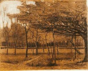 Landscape with Trees — Винсент Ван Гог