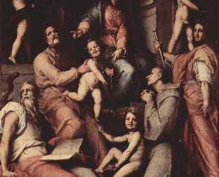 Madonna, angels and saints — Джакопо Понтормо