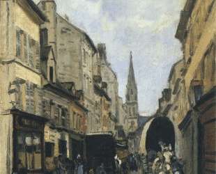 Main Street in Argenteuil — Альфред Сислей