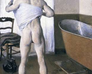 Man at His Bath — Гюстав Кайботт
