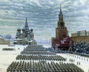 Military Parade in Red Square, 7th November 1941 — Константин Юон