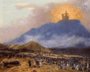 Moses on Mount Sinai — Жан-Леон Жером