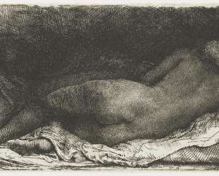 Negress lying down — Рембрандт