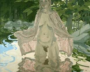 Nude in Striped Robe #2 — Нил Уэлливер