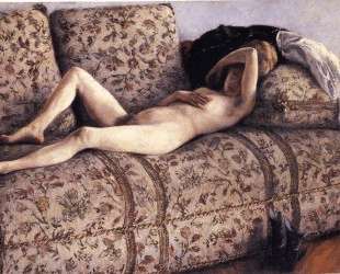 Nude on a Couch — Гюстав Кайботт