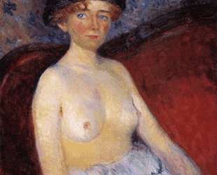 Nude with Hat — Уильям Джеймс Глакенс