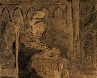 Old Woman Asleep after Rops — Винсент Ван Гог