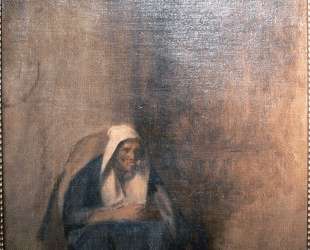 Old Woman with a Pipe (sketch) — Жан-Леон Жером