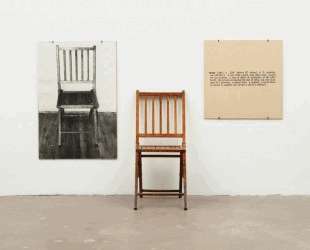 One and Three Chairs — Джозеф Кошут