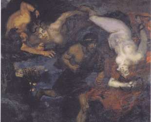 Orestes and the Erinyes — Франц фон Штук
