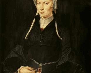 Painting of the nun Hillegond Gerritsdr — Мартен ван Хемскерк