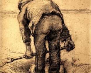 Peasant Lifting Beet — Винсент Ван Гог