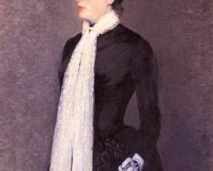 Portrait of a Woman in Black — Тео ван Рейссельберге