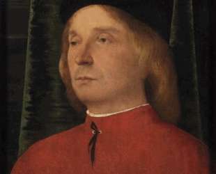 Portrait of a young man in red garment — Лоренцо Лотто