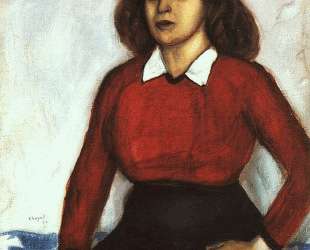 Портрет сестры художника (Анюта) — Марк Шагал